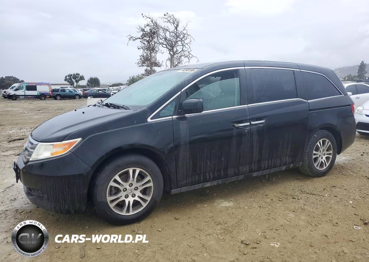 2012 Honda Odyssey Ex VIN:5FNRL5H4XCB017493 - 1