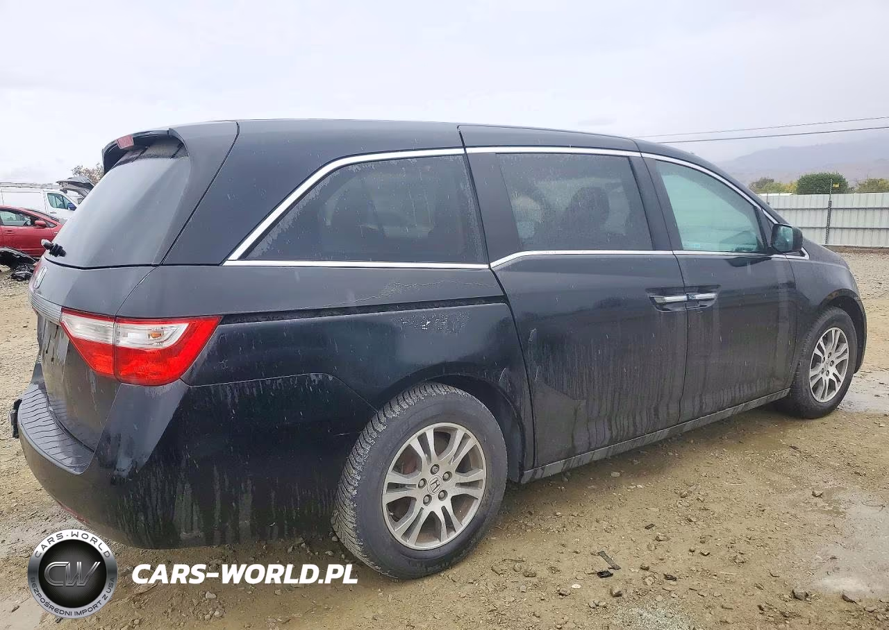 2012 Honda Odyssey Ex VIN:5FNRL5H4XCB017493 - 3