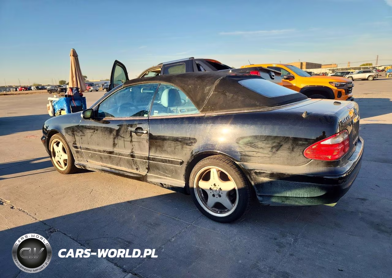 2001 Mercedes-Benz Clk 430 VIN:WDBLK70G41T064618 - 2