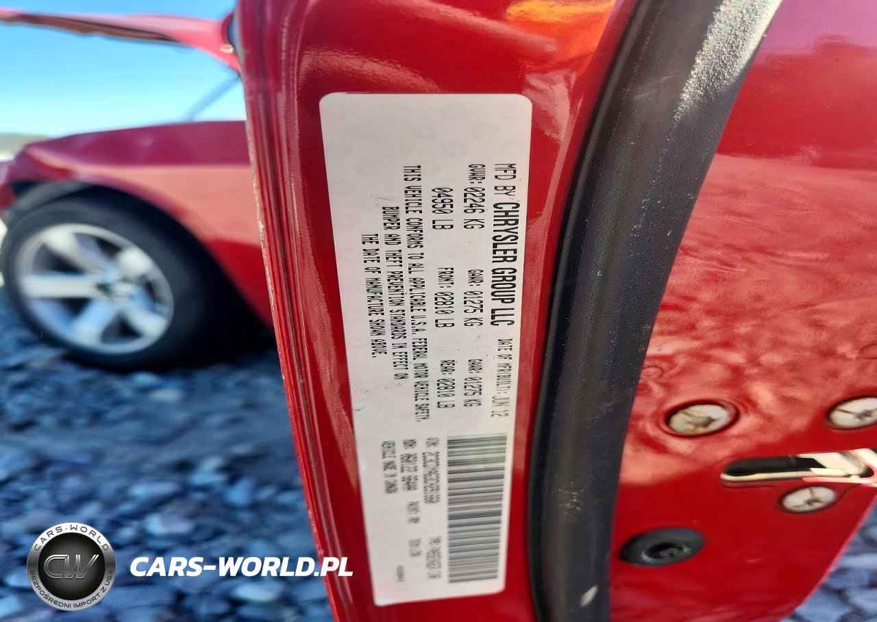 2012 Dodge Challenger Sxt VIN:2C3CDYAG3CH291660 - 12