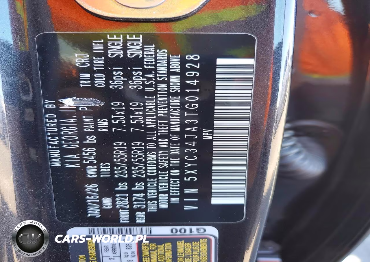 2026 Kia Ev6 Wind VIN:5XYC34JA3TG014928 - 13