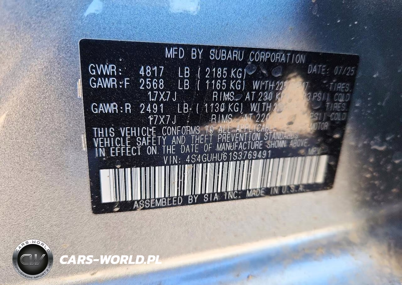 2025 Subaru Crosstrek Wilderness VIN:4S4GUHU61S3769491 - 14