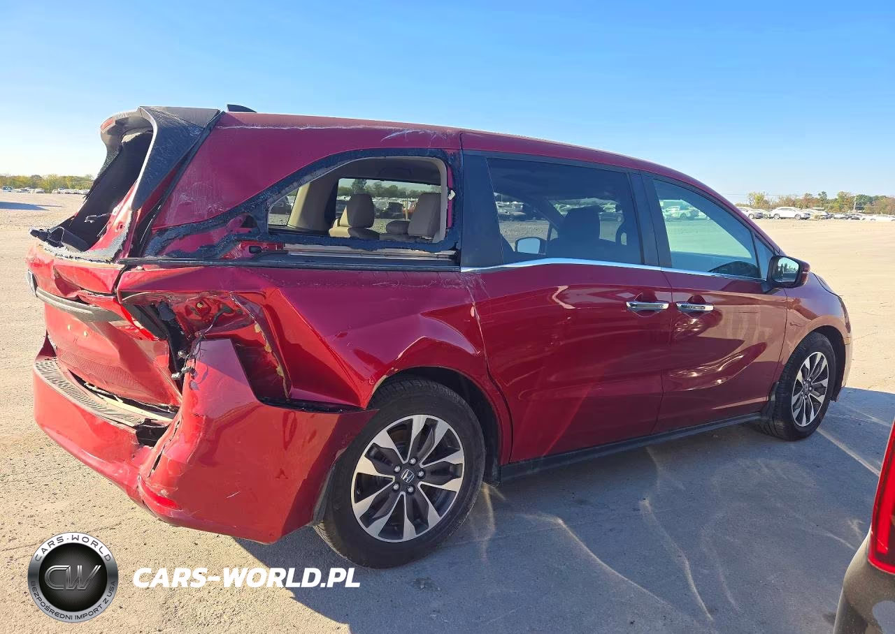 2024 Honda Odyssey Exl VIN:5FNRL6H63RB045393 - 3