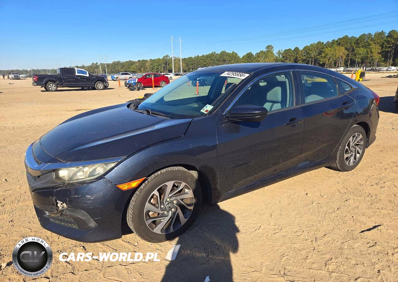 2016 Honda Civic Ex VIN:19XFC2F79GE097539 - 1