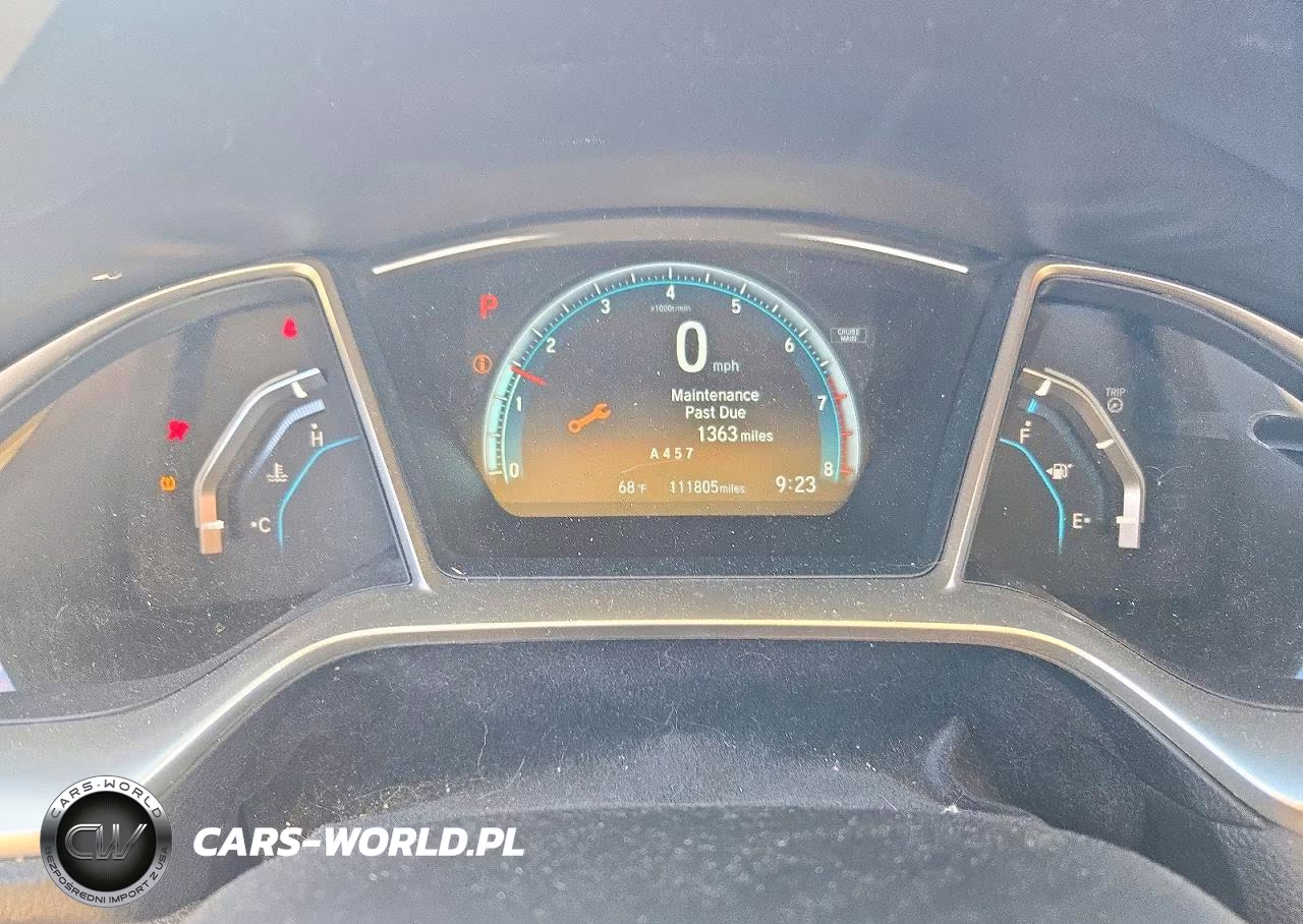 2016 Honda Civic Ex VIN:19XFC2F79GE097539 - 9