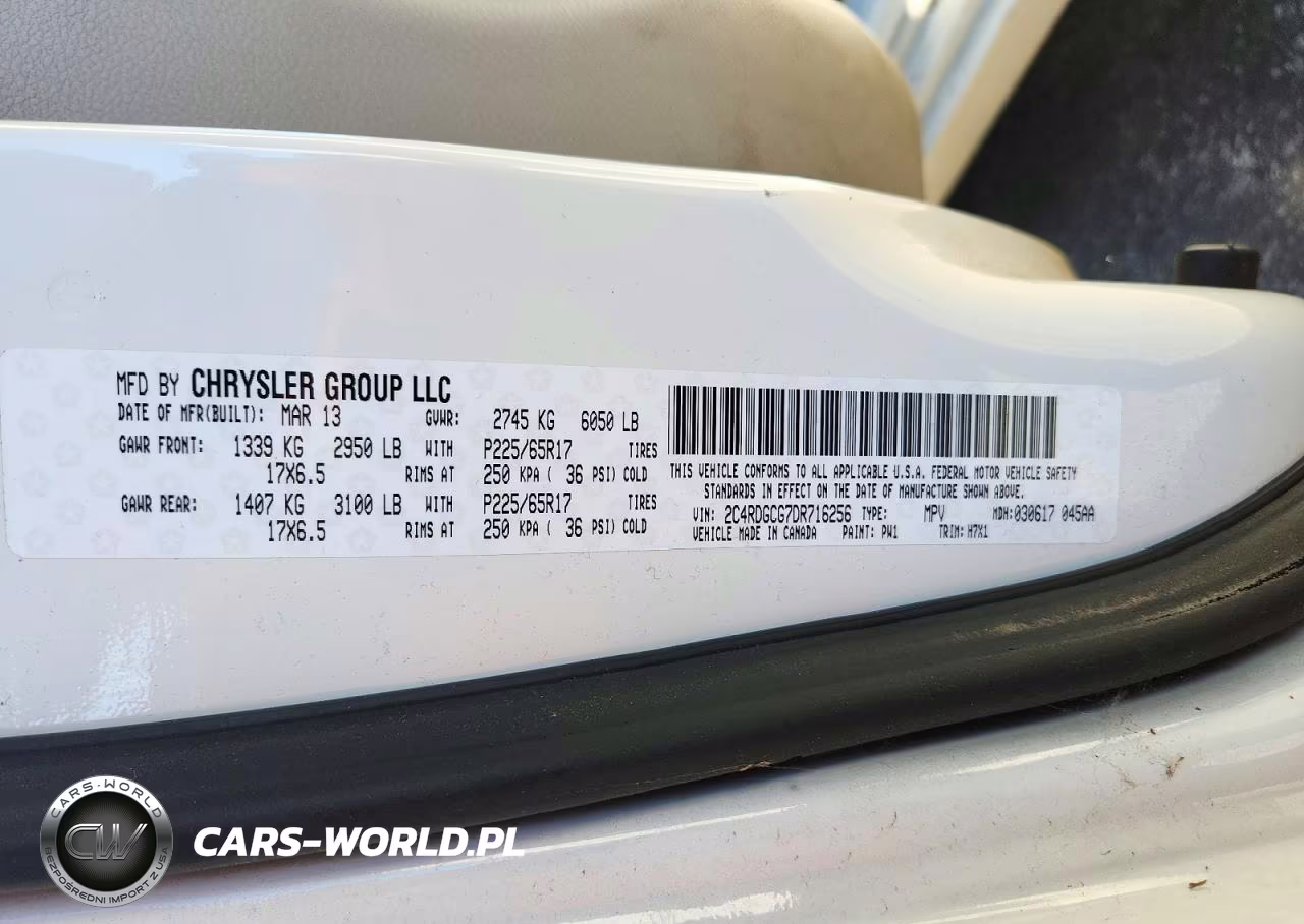 2013 Dodge Grand Caravan Sxt VIN:2C4RDGCG7DR716256 - 13