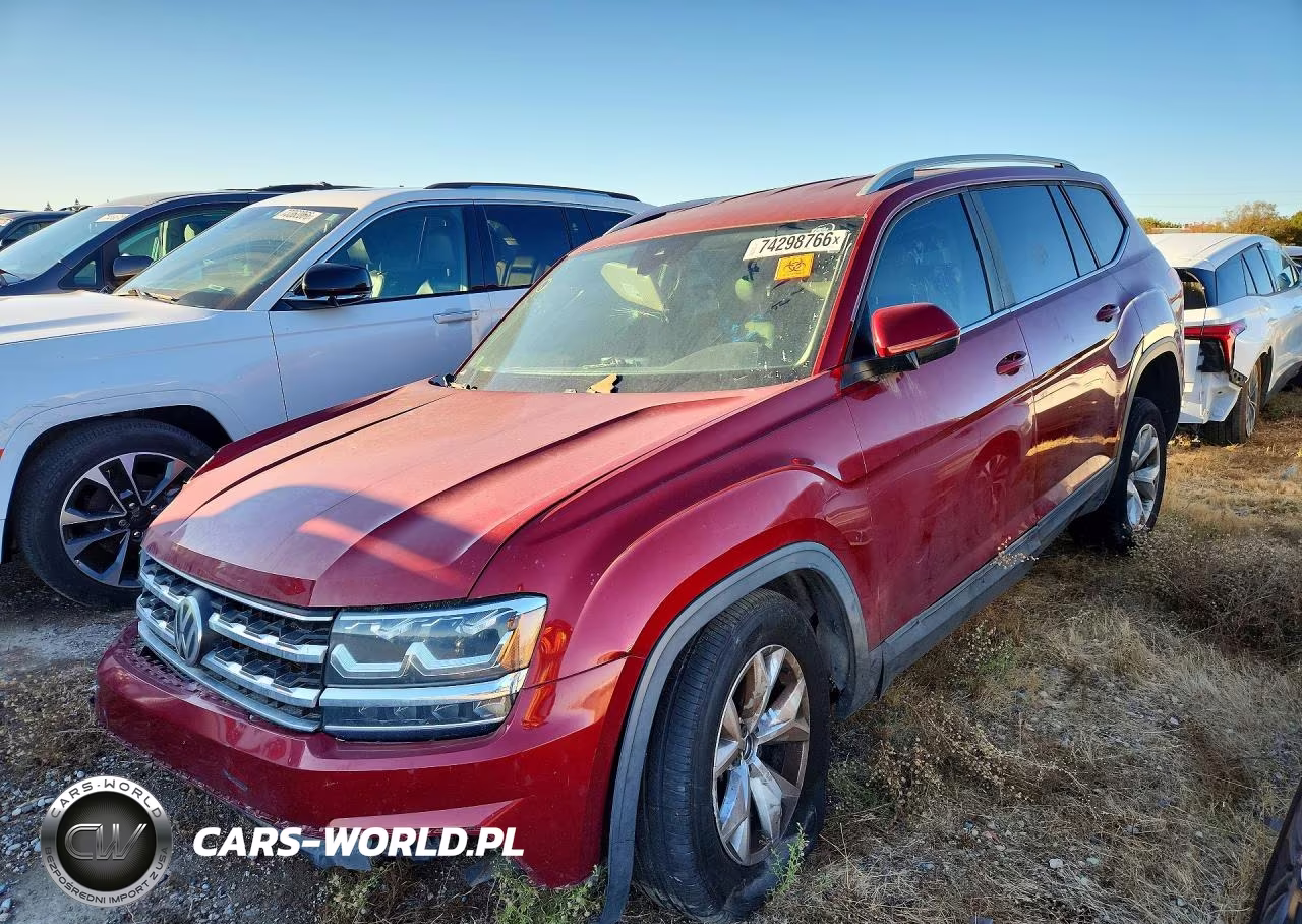 2018 Volkswagen Atlas Se VIN:1V2LR2CA1JC548767 - 1