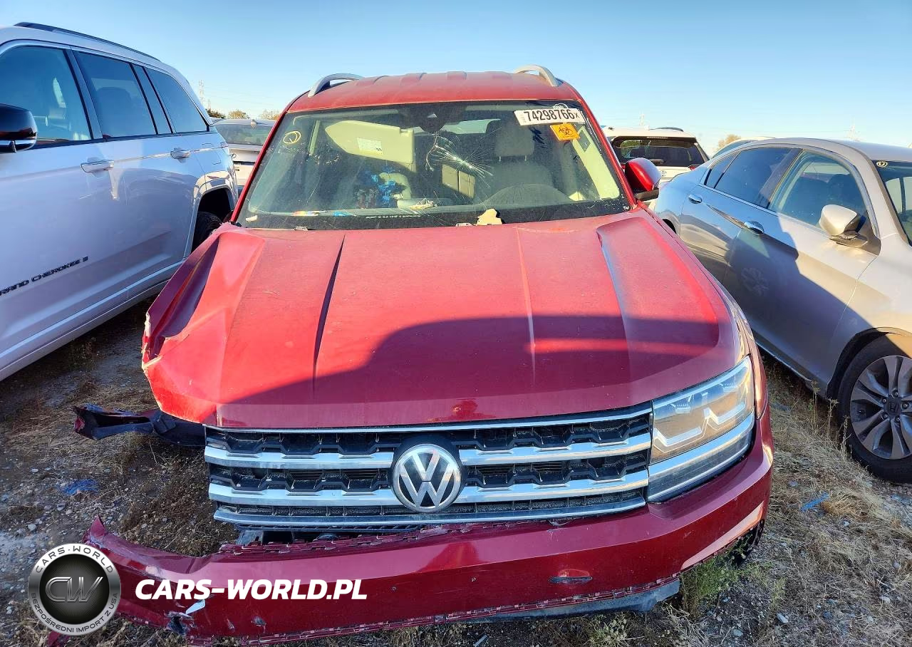 2018 Volkswagen Atlas Se VIN:1V2LR2CA1JC548767 - 5