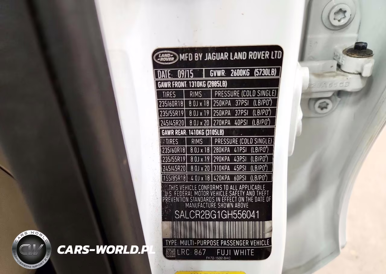 2016 Land Rover Discovery Sport Hse VIN:SALCR2BG1GH556041 - 13