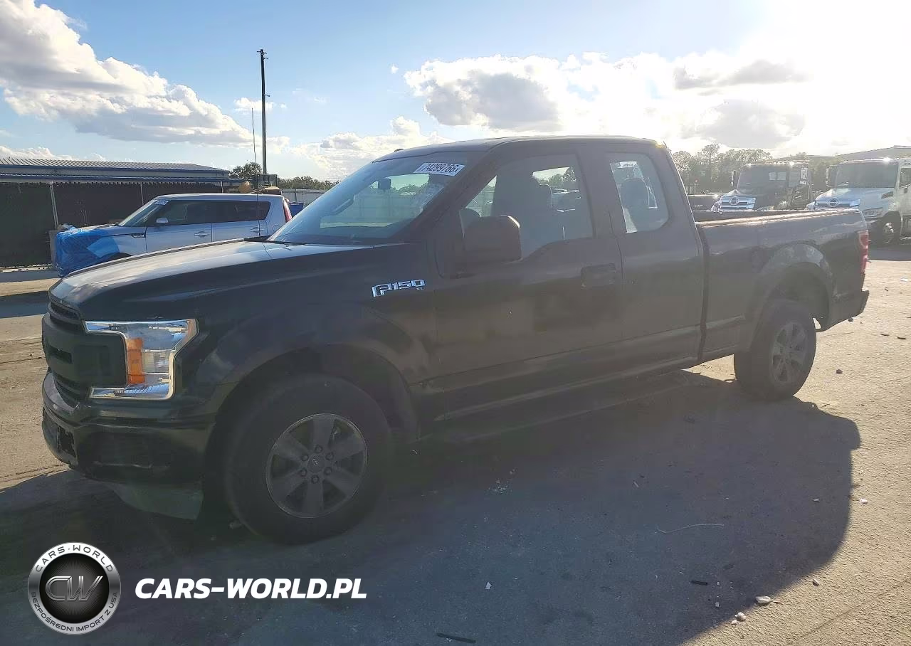 2019 Ford F150 Super Cab VIN:1FTEX1CB4KKD22796 - 1