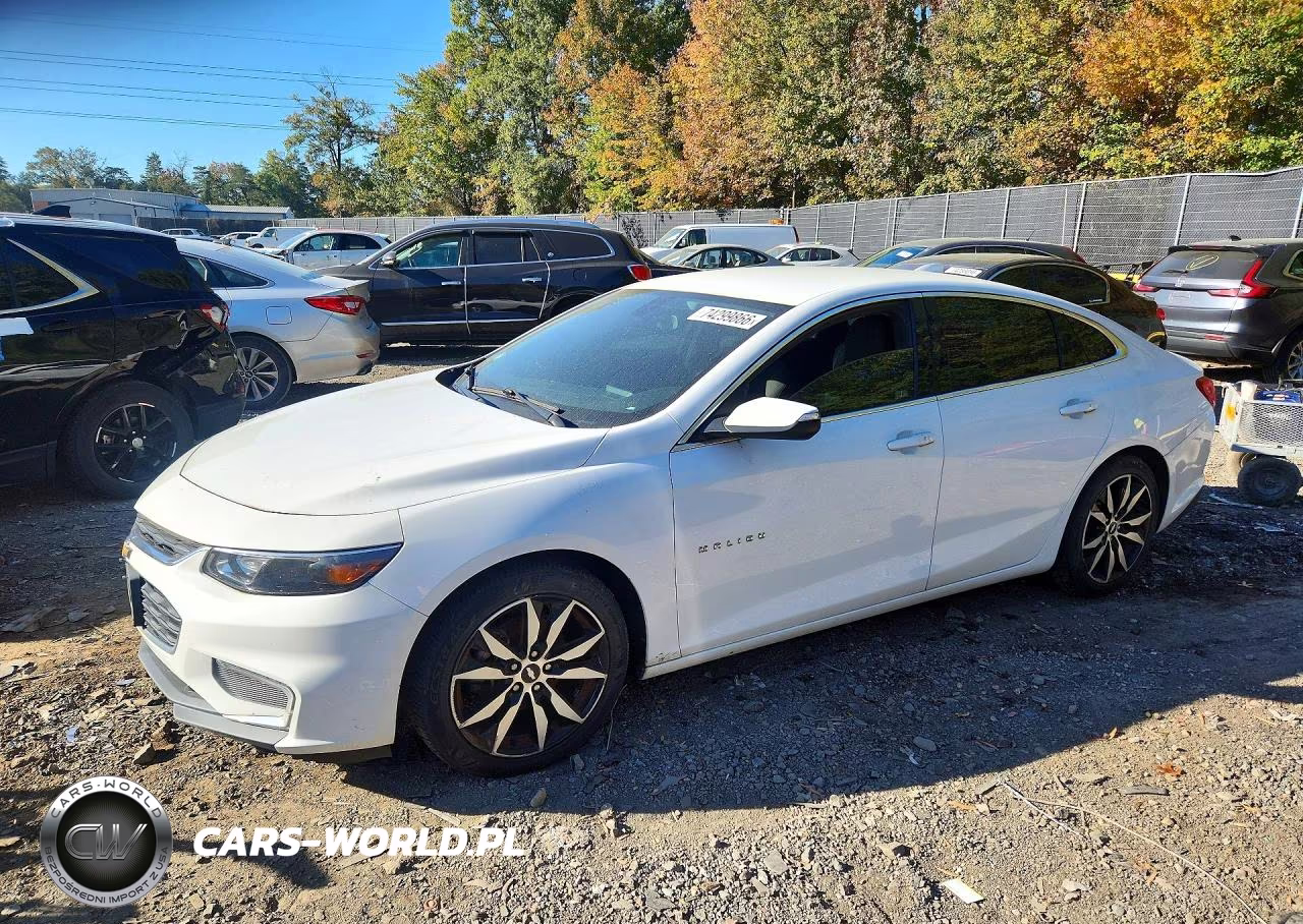 2017 Chevrolet Malibu Lt VIN:1G1ZE5ST2HF260754 - 1