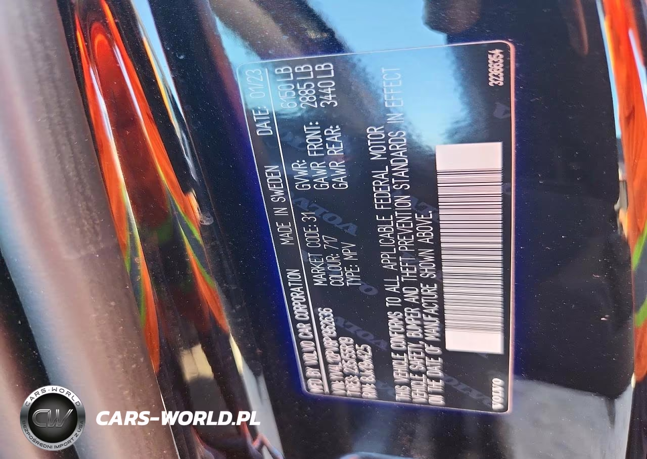 2023 Volvo Xc90 Core VIN:YV4L12PV8P1962636 - 14