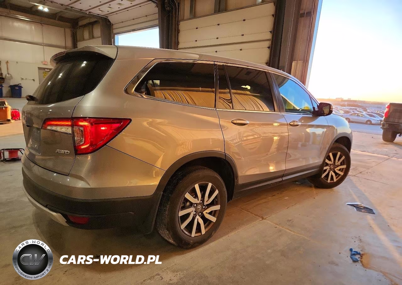 2020 Honda Pilot Exl VIN:5FNYF6H53LB068545 - 3