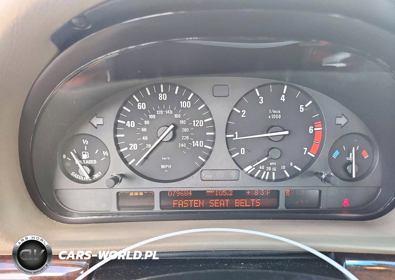 1998 BMW 740 I Automatic VIN:WBAGF832XWDL53384 - 9