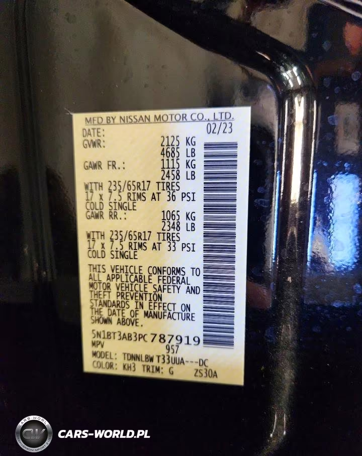 2023 Nissan Rogue S VIN:5N1BT3AB3PC787919 - 13