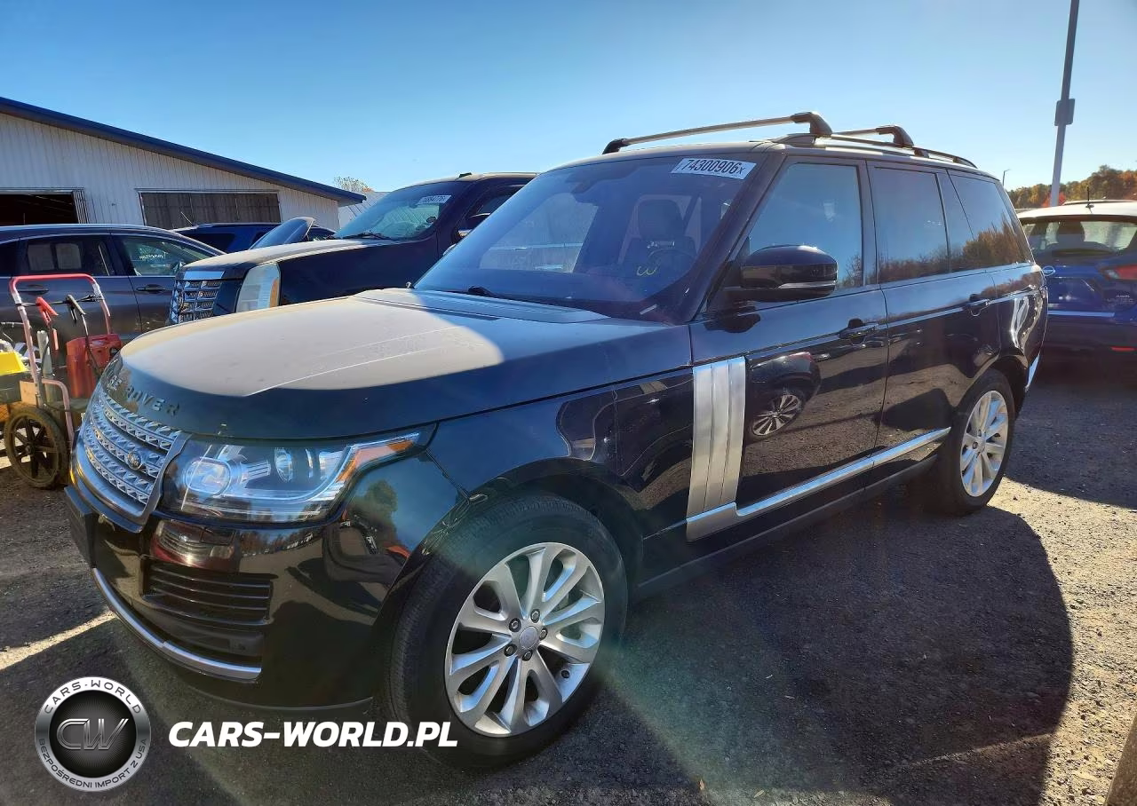 2016 Land Rover Range Rover Hse