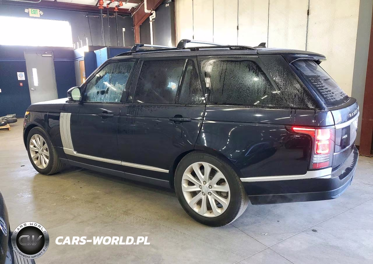 2016 Land Rover Range Rover Hse VIN:SALGS2VF0GA270084 - 2