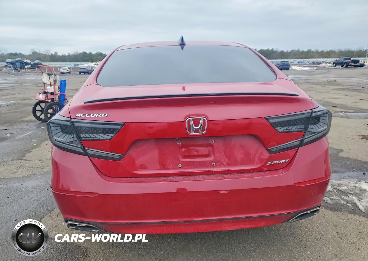 2022 Honda Accord Sport VIN:1HGCV1F30NA024744 - 6