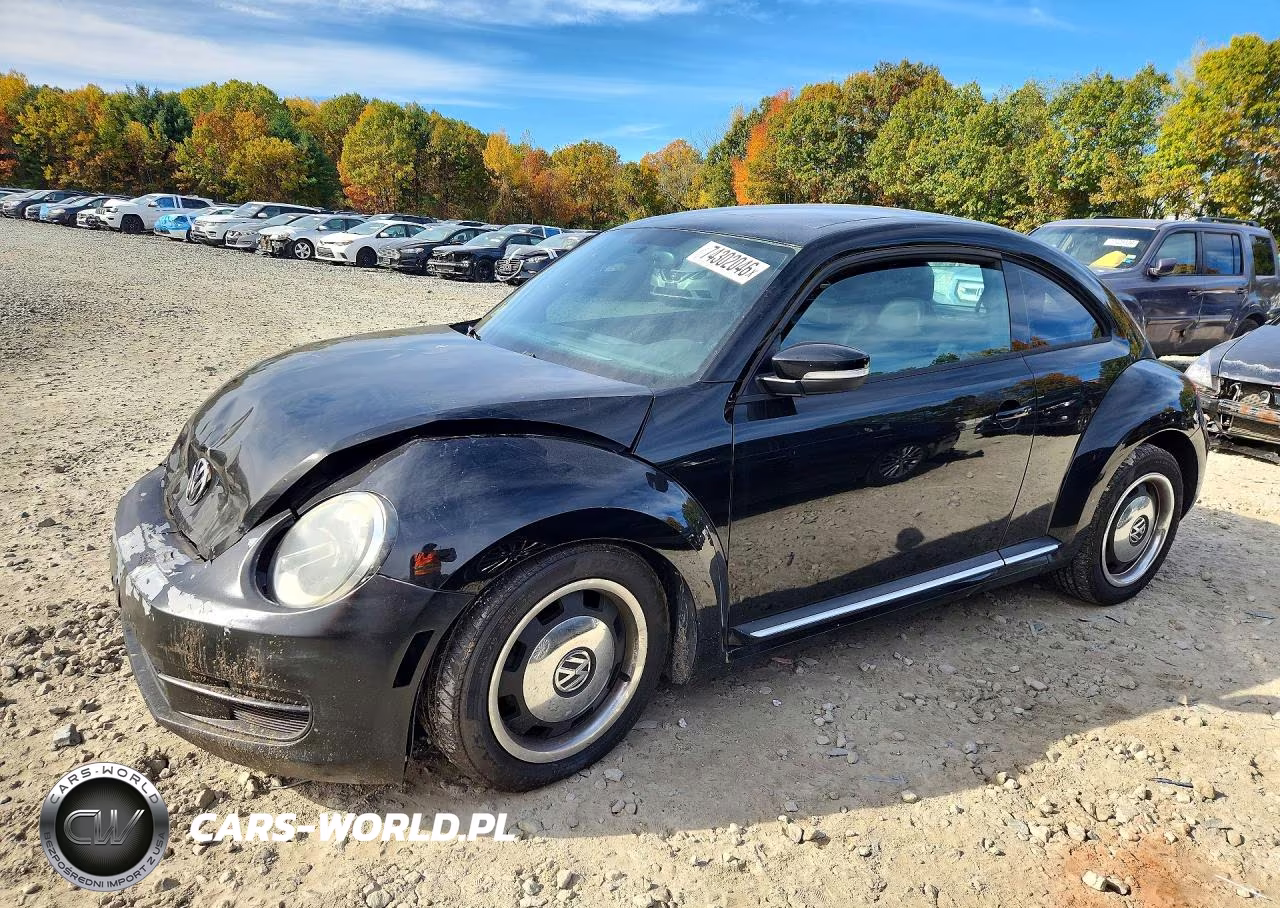 2012 Volkswagen Beetle VIN:3VWJP7AT6CM642366 - 1