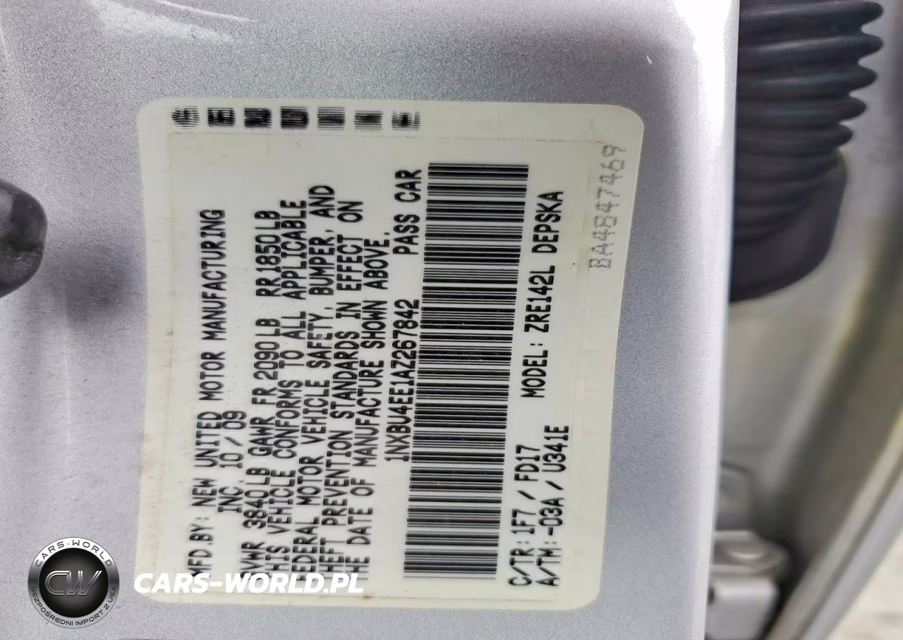 2010 Toyota Corolla Base VIN:1NXBU4EE1AZ267842 - 12