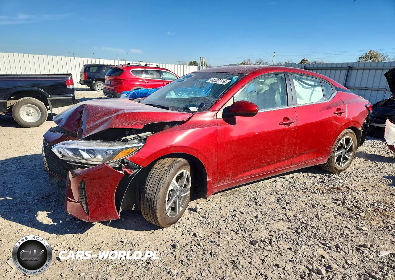 2024 Nissan Sentra Sv VIN:3N1AB8CV4RY342867 - 1