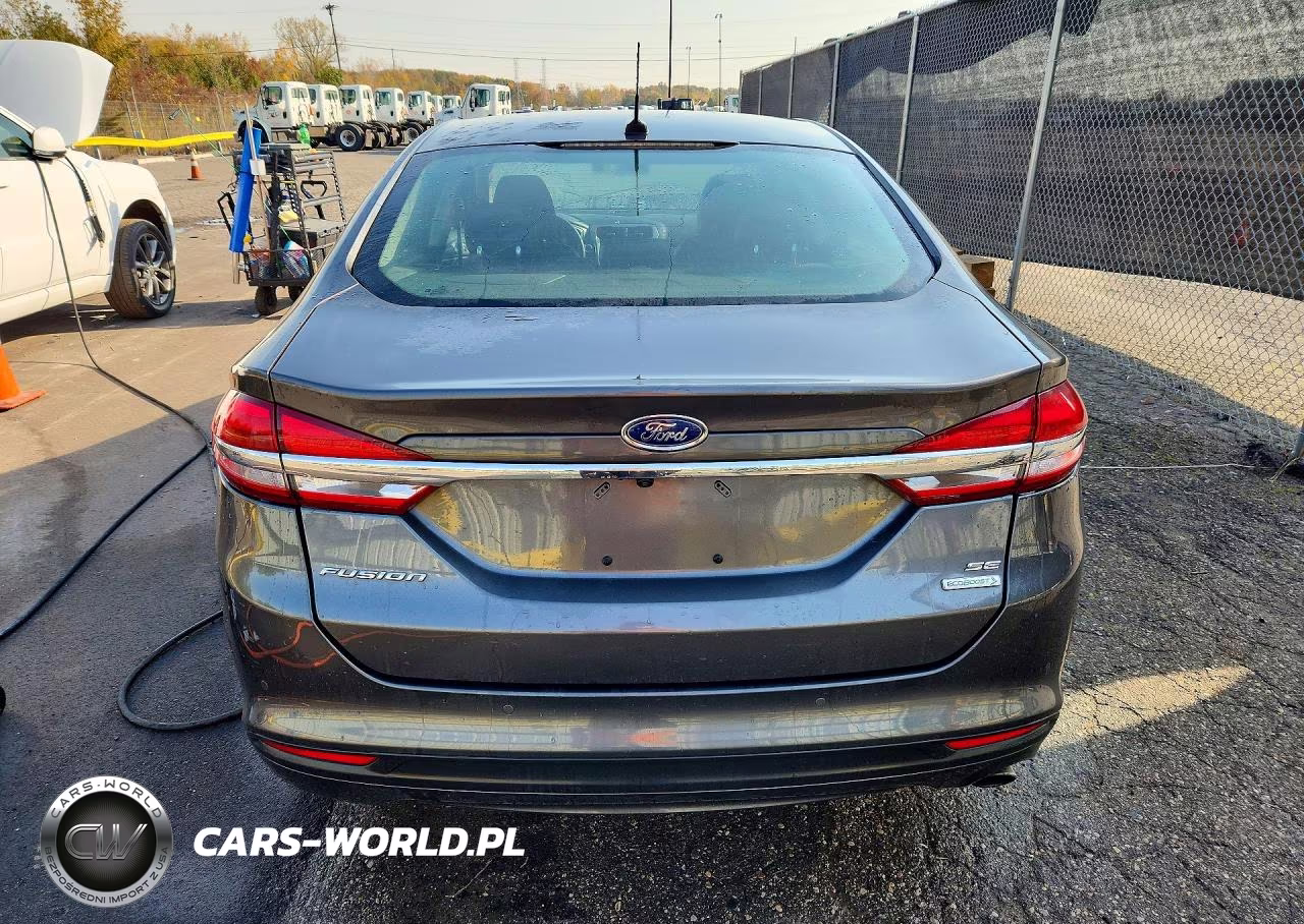2018 Ford Fusion Se VIN:3FA6P0HD3JR158126 - 6