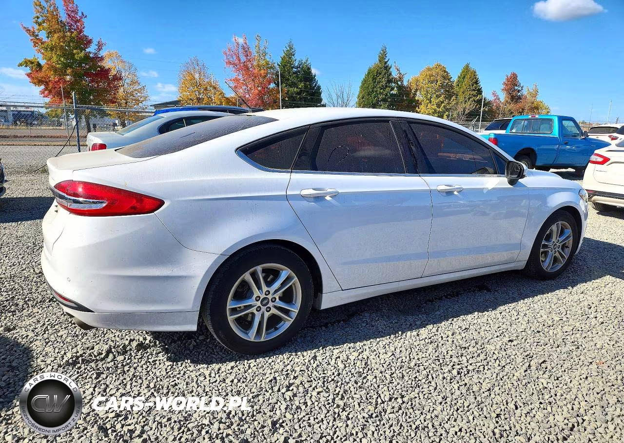 2018 Ford Fusion Se VIN:3FA6P0HD5JR222909 - 3