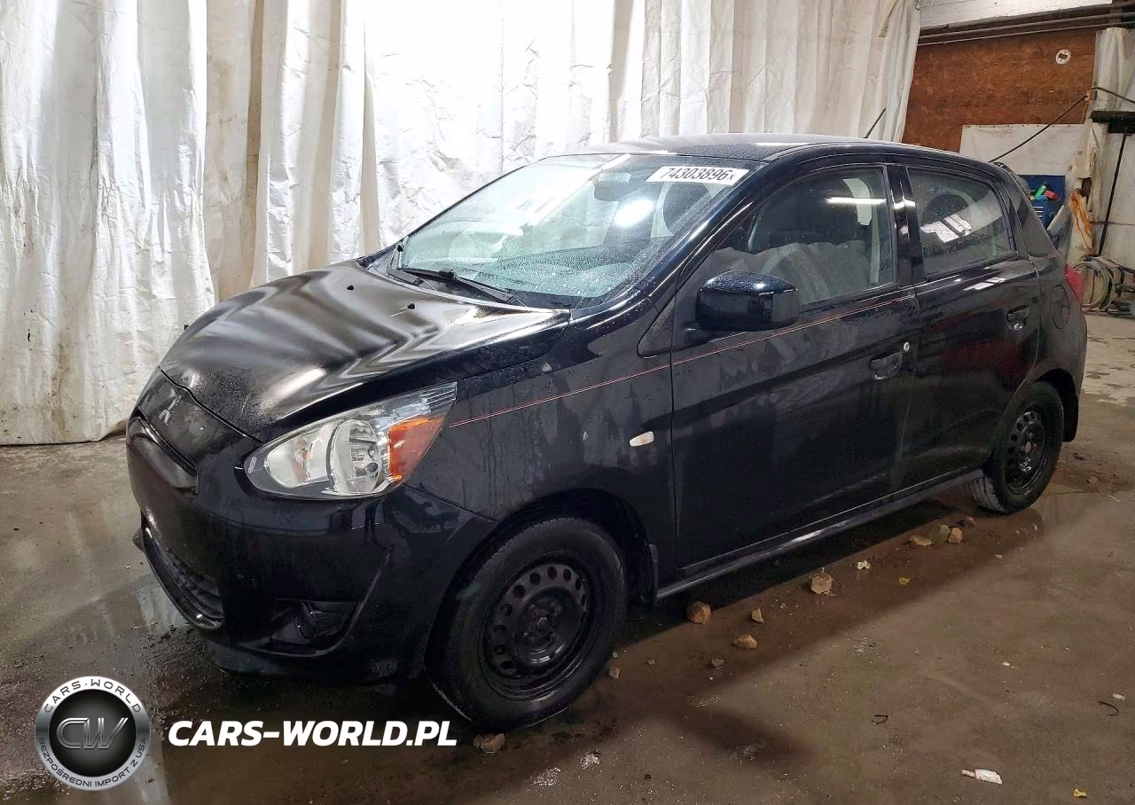 2015 Mitsubishi Mirage De VIN:ML32A3HJ7FH005455 - 1