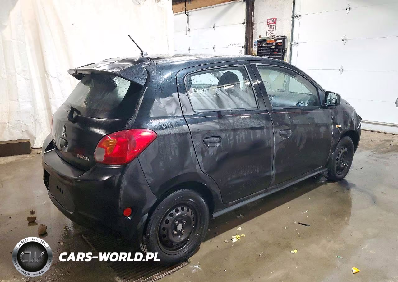 2015 Mitsubishi Mirage De VIN:ML32A3HJ7FH005455 - 3