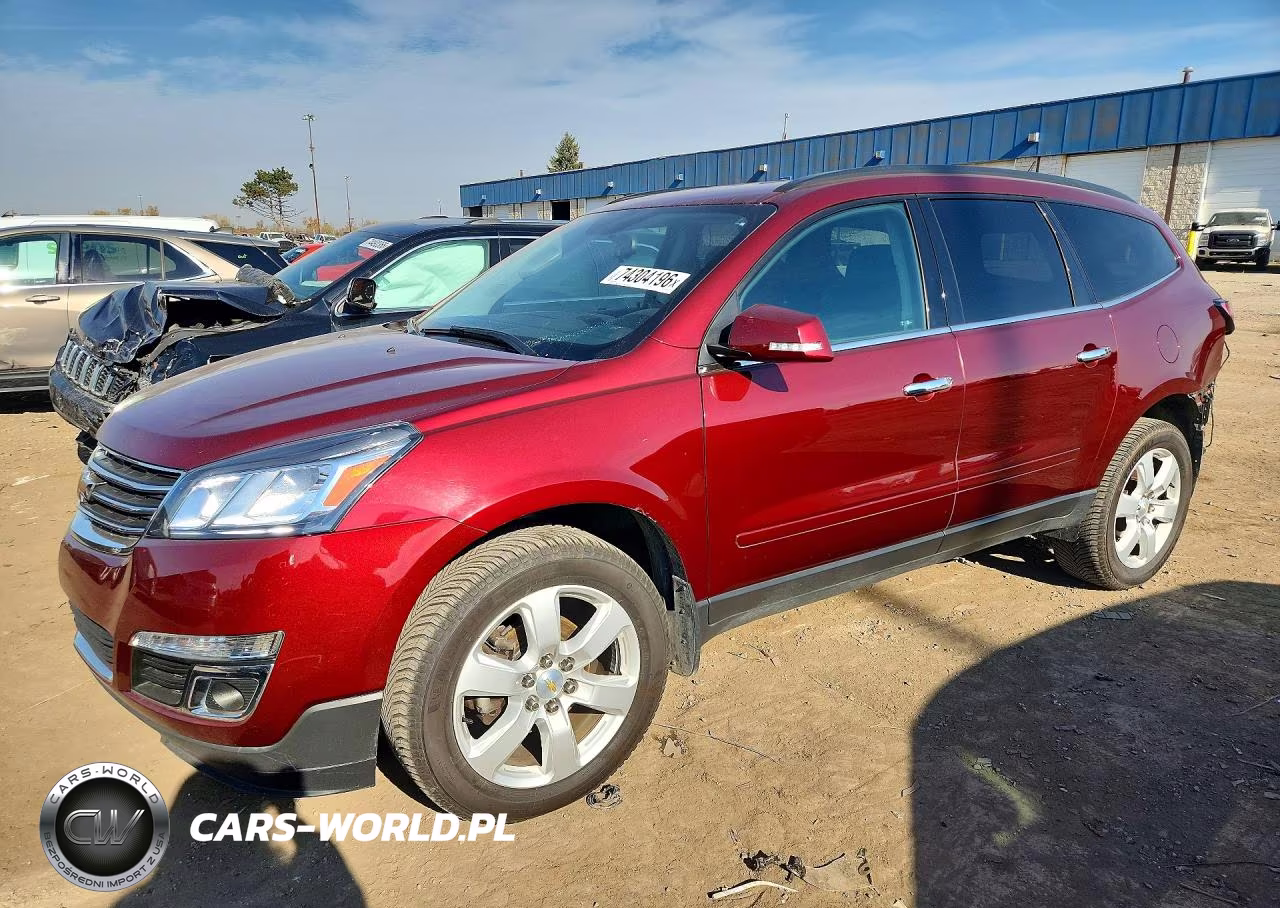 2017 Chevrolet Traverse Lt VIN:1GNKVGKD7HJ342299 - 1