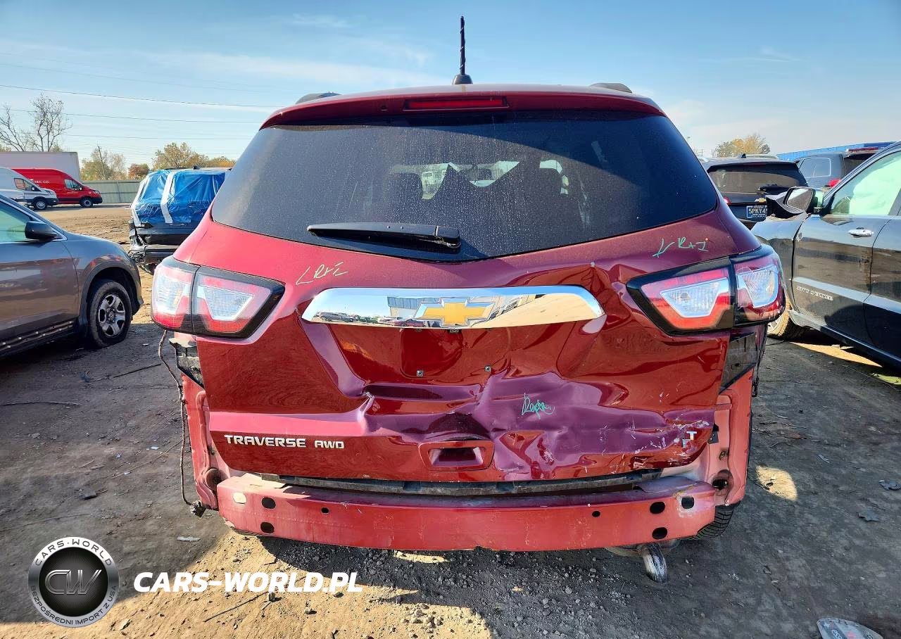 2017 Chevrolet Traverse Lt VIN:1GNKVGKD7HJ342299 - 6
