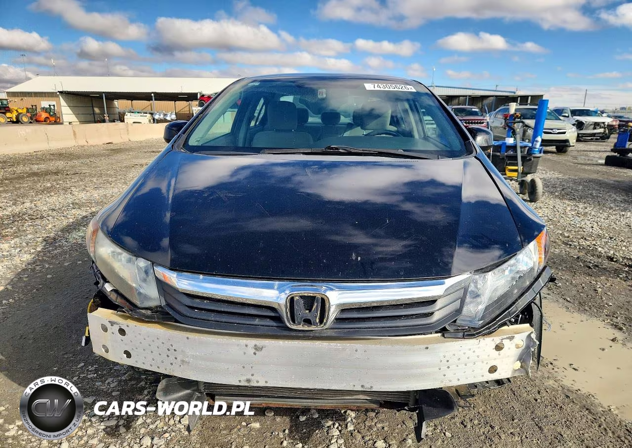 2012 Honda Civic Lx VIN:2HGFB2F51CH323252 - 5