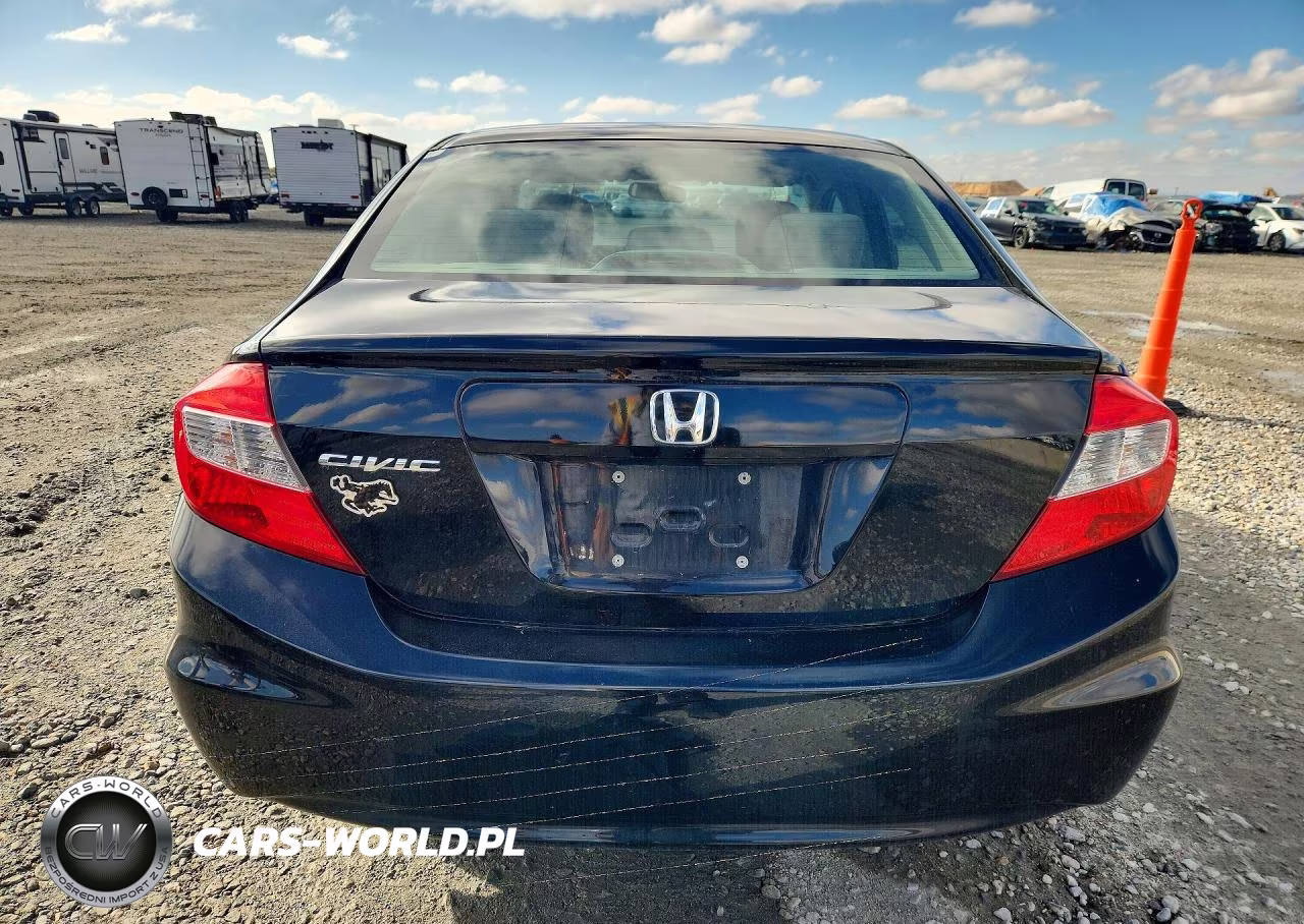 2012 Honda Civic Lx VIN:2HGFB2F51CH323252 - 6