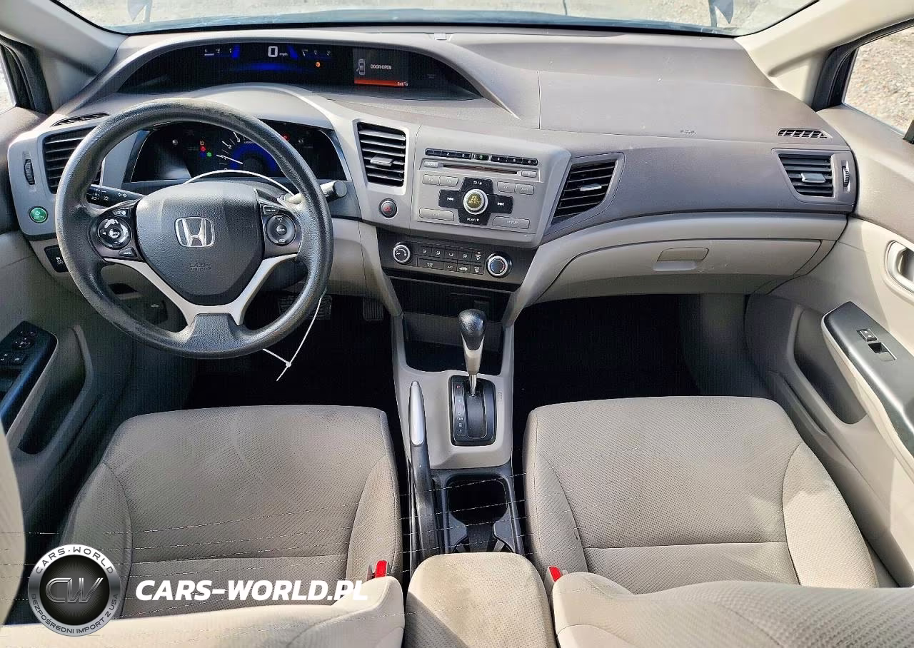 2012 Honda Civic Lx VIN:2HGFB2F51CH323252 - 8