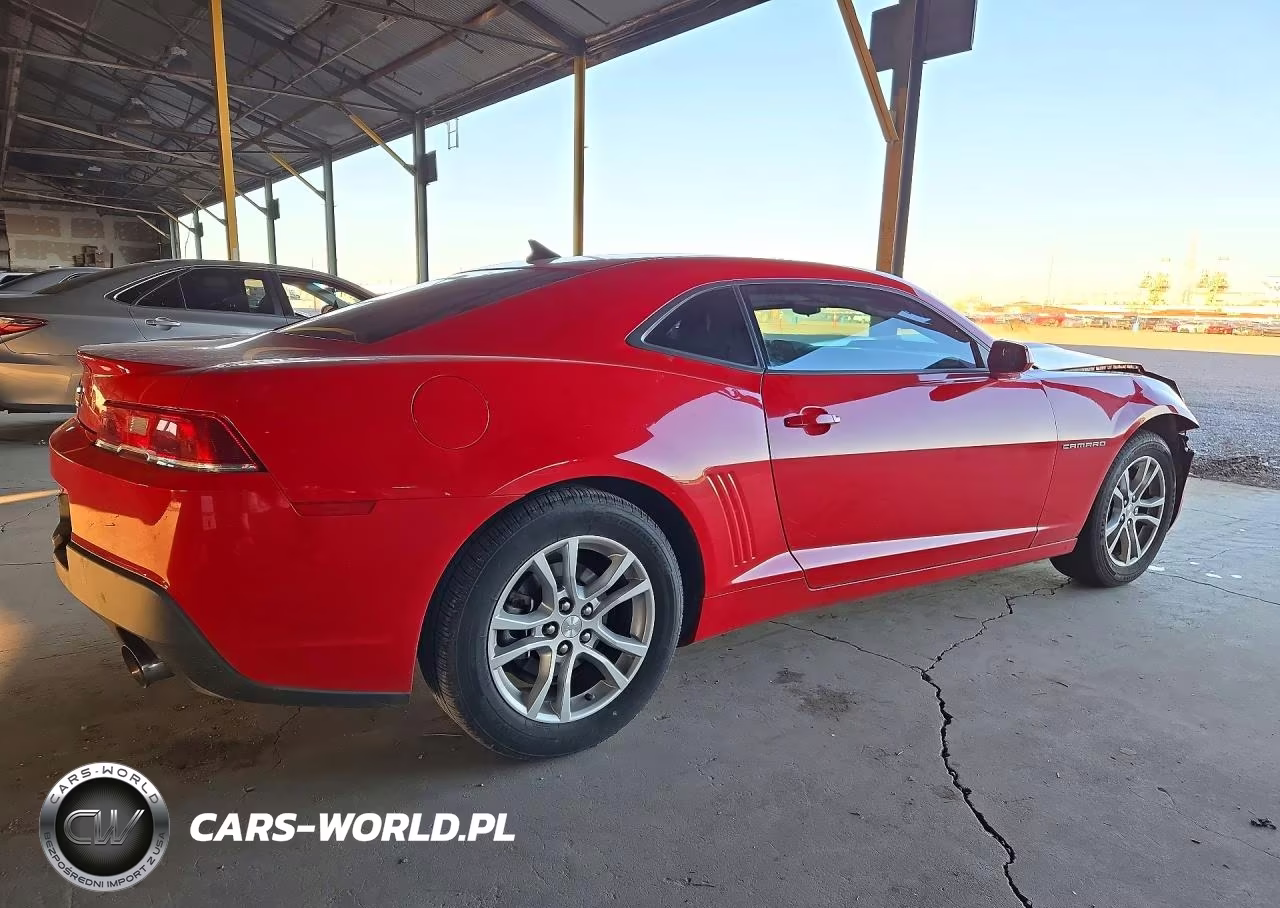2015 Chevrolet Camaro Ls VIN:2G1FB1E32F9116532 - 3