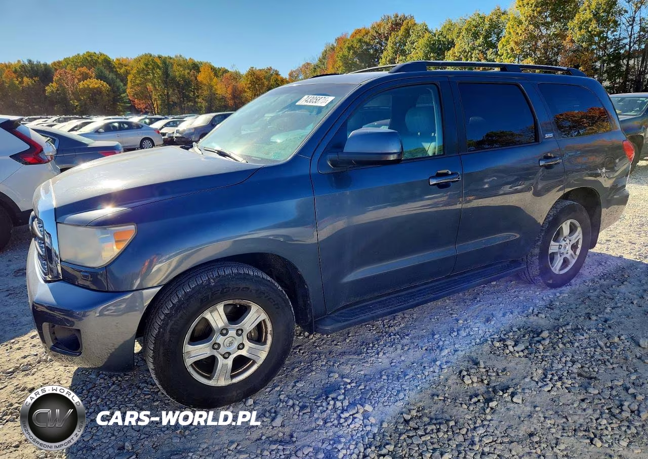 2008 Toyota Sequoia Sr5 VIN:5TDBT64A78S000222 - 1