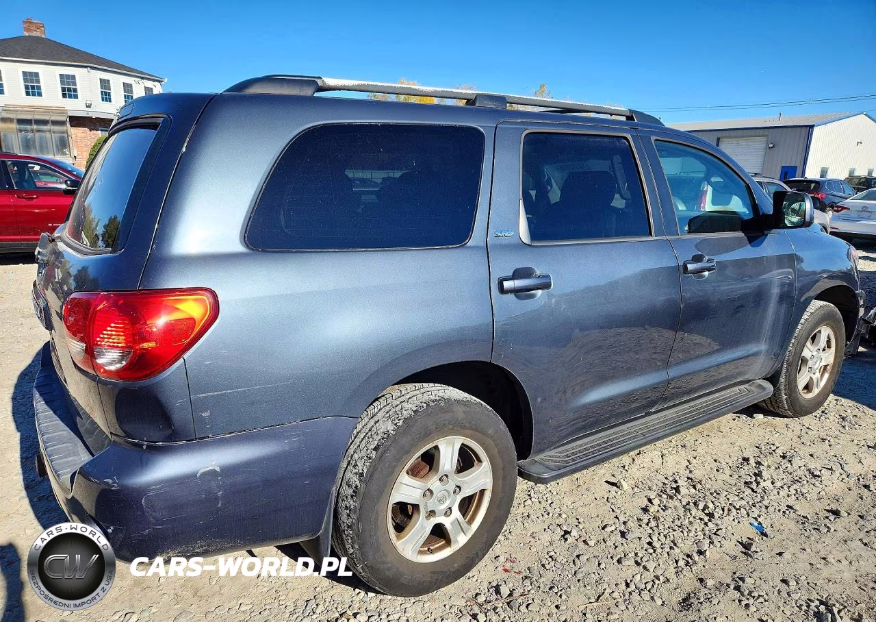 2008 Toyota Sequoia Sr5 VIN:5TDBT64A78S000222 - 3