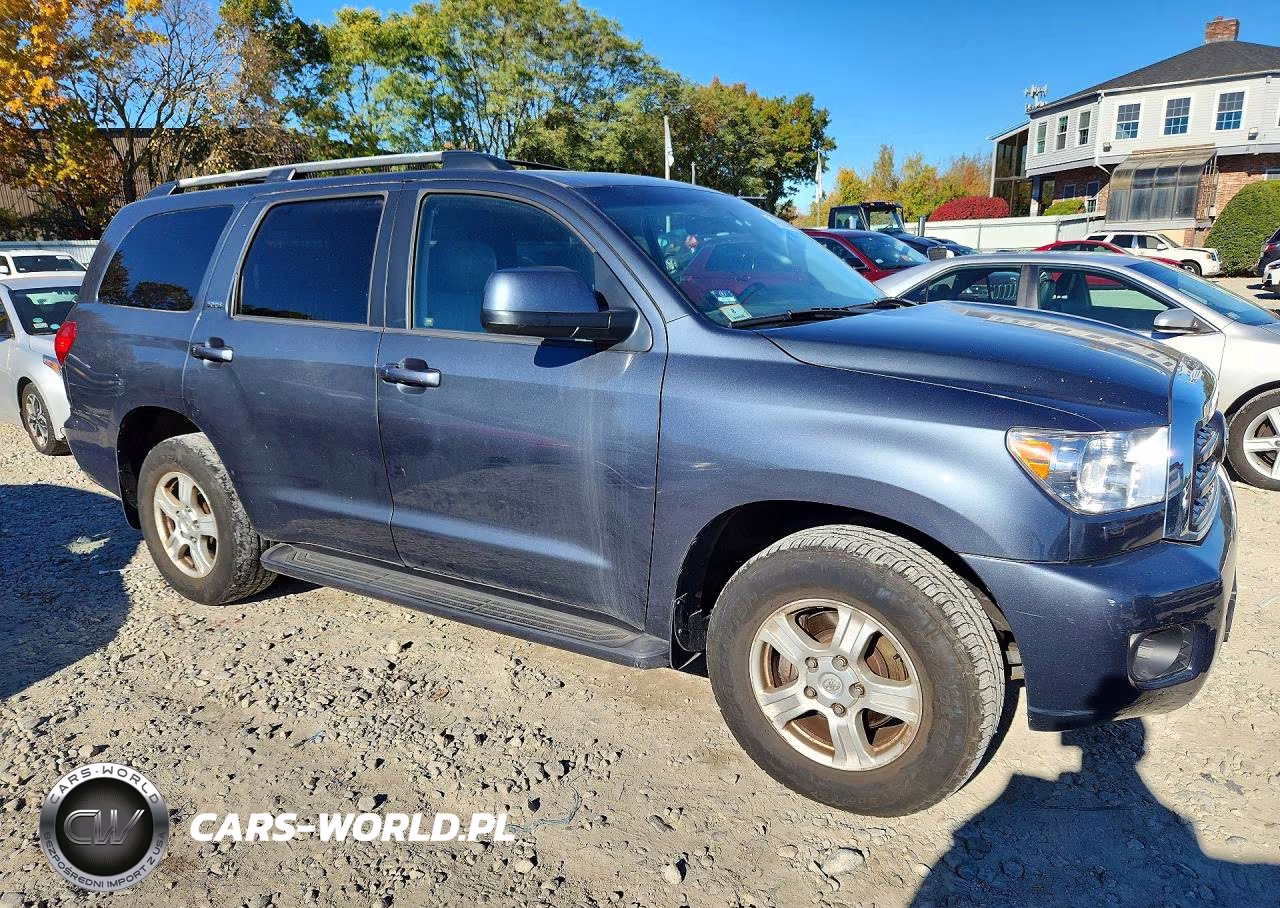 2008 Toyota Sequoia Sr5 VIN:5TDBT64A78S000222 - 4