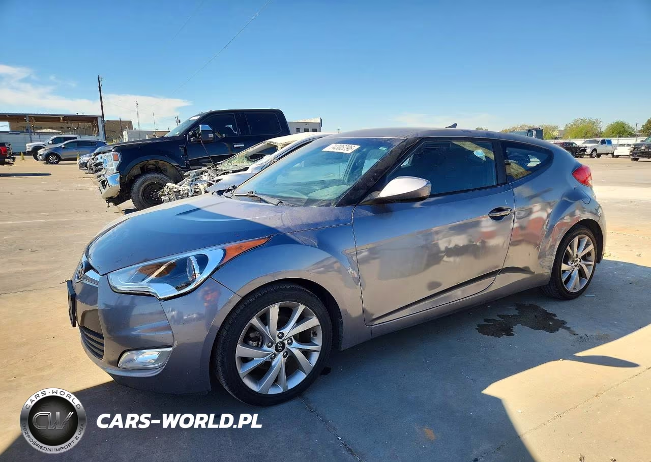 2017 Hyundai Veloster Base VIN:KMHTC6AD9HU307708 - 1