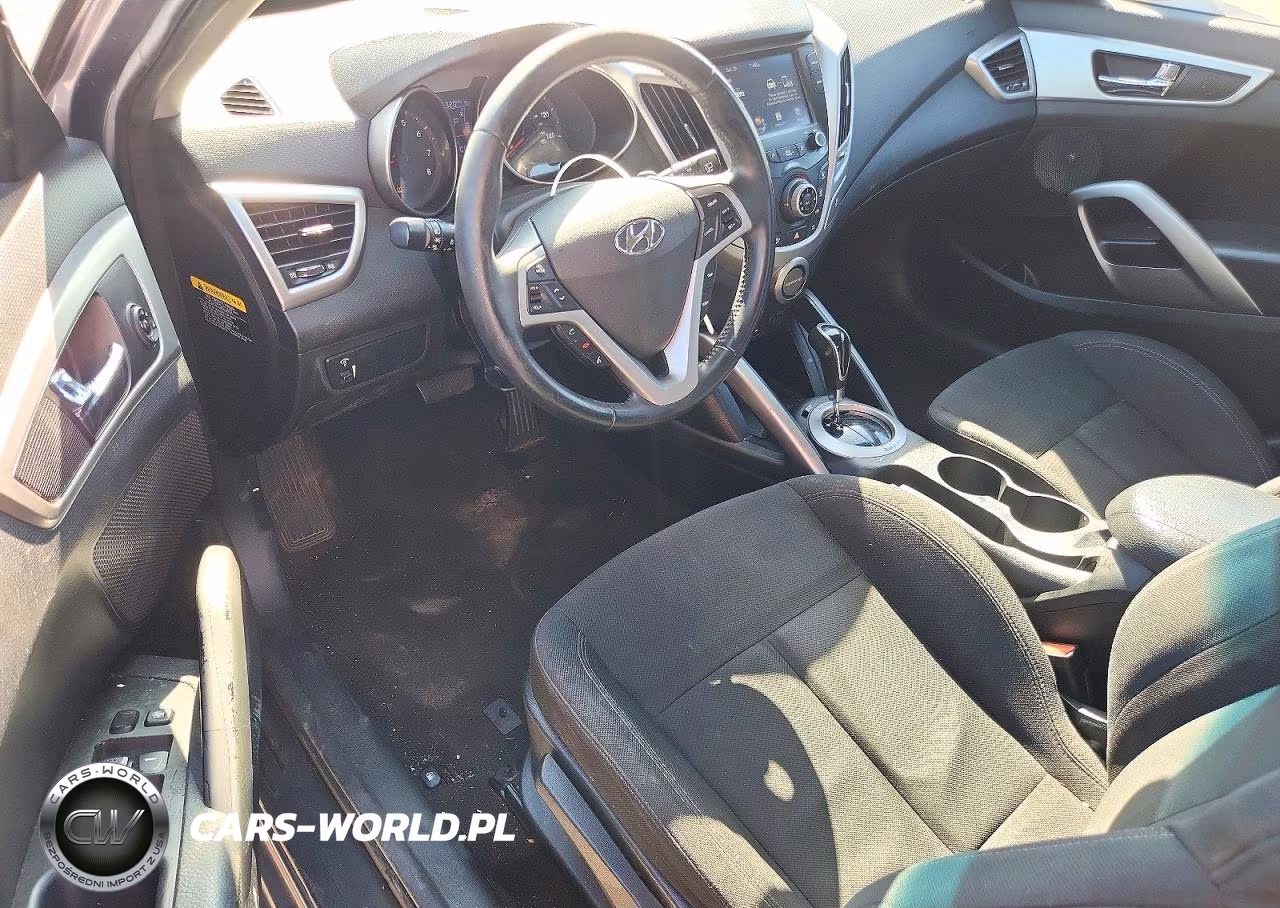 2017 Hyundai Veloster Base VIN:KMHTC6AD9HU307708 - 8