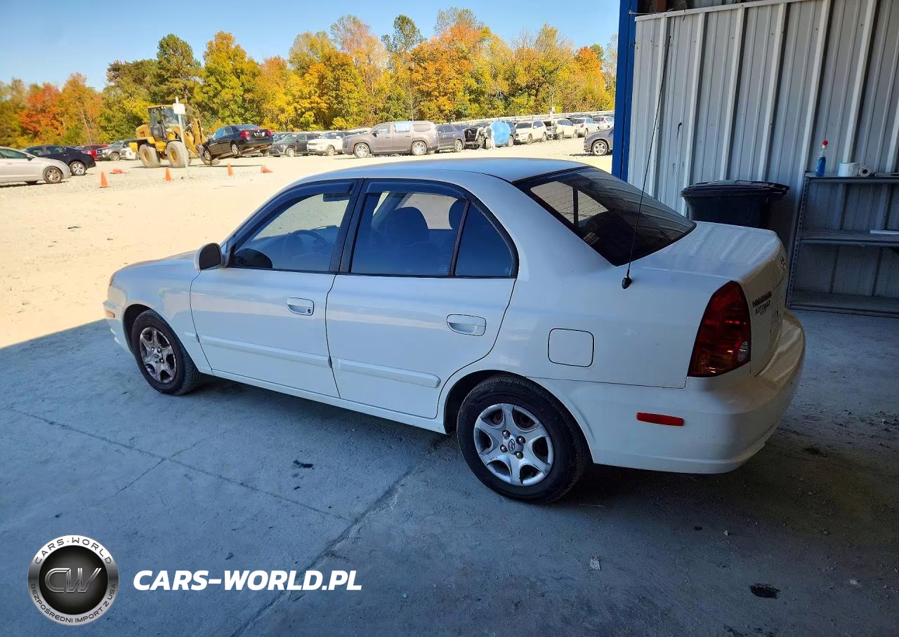 2004 Hyundai Accent Gl VIN:KMHCG45C84U567604 - 2
