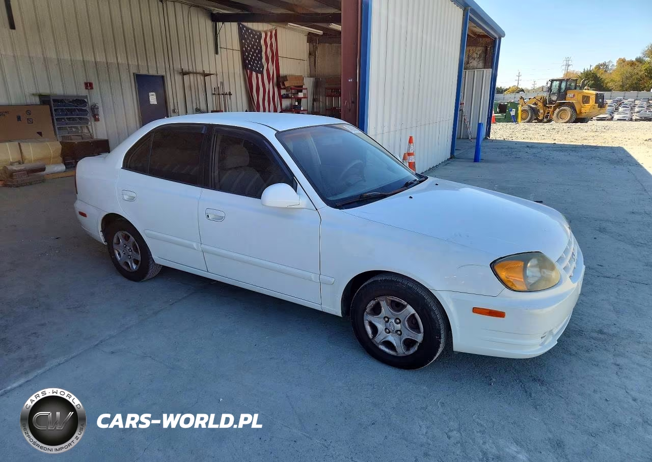 2004 Hyundai Accent Gl VIN:KMHCG45C84U567604 - 4