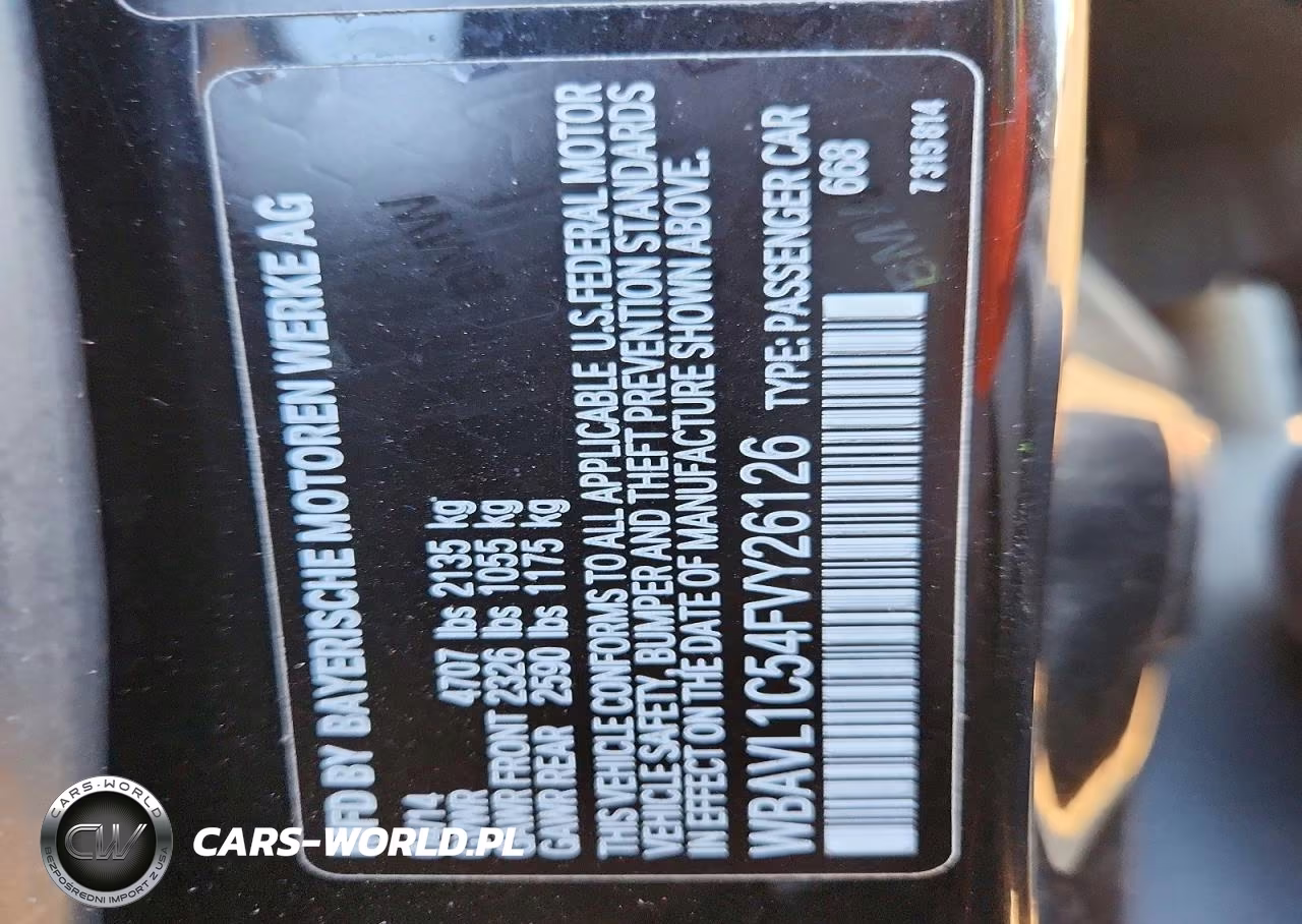 2015 BMW X1 xDrive28I VIN:WBAVL1C54FVY26126 - 13