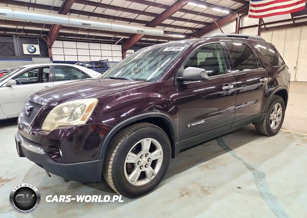 2008 GMC Acadia Sle VIN:1GKEV13748J288816 - 1