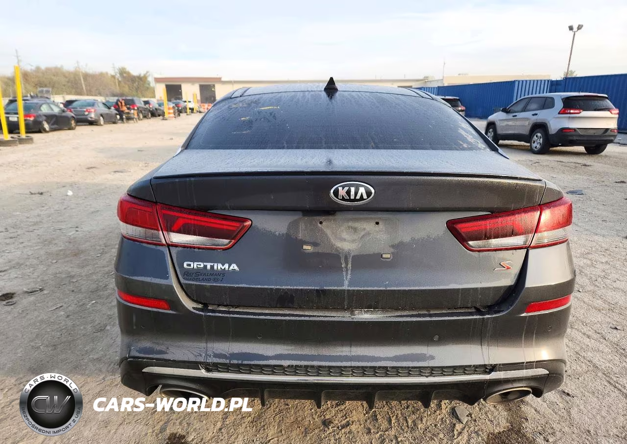 2019 Kia Optima S VIN:5XXGT4L30KG295797 - 6