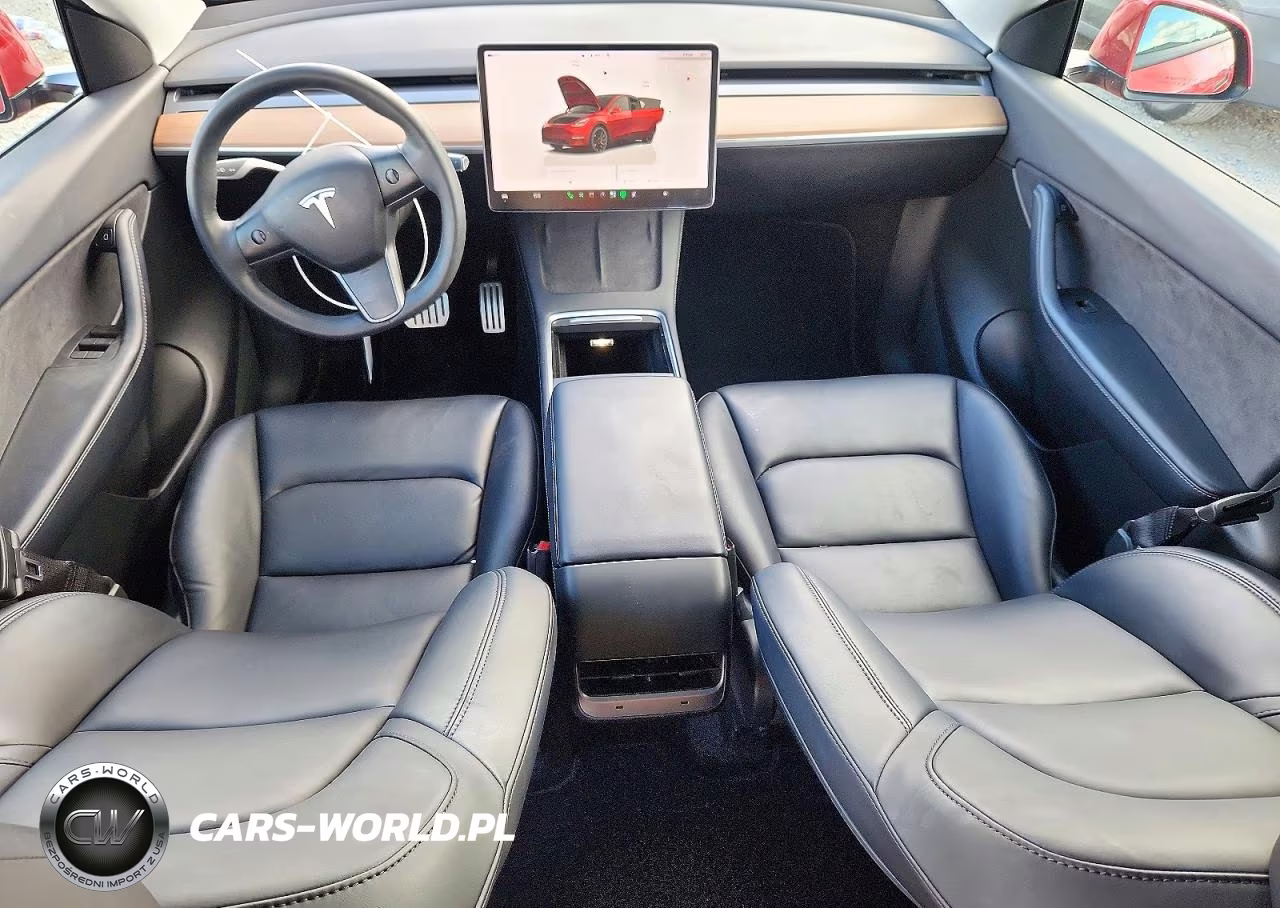 2022 Tesla Model Y VIN:7SAYGDEF4NF406216 - 8