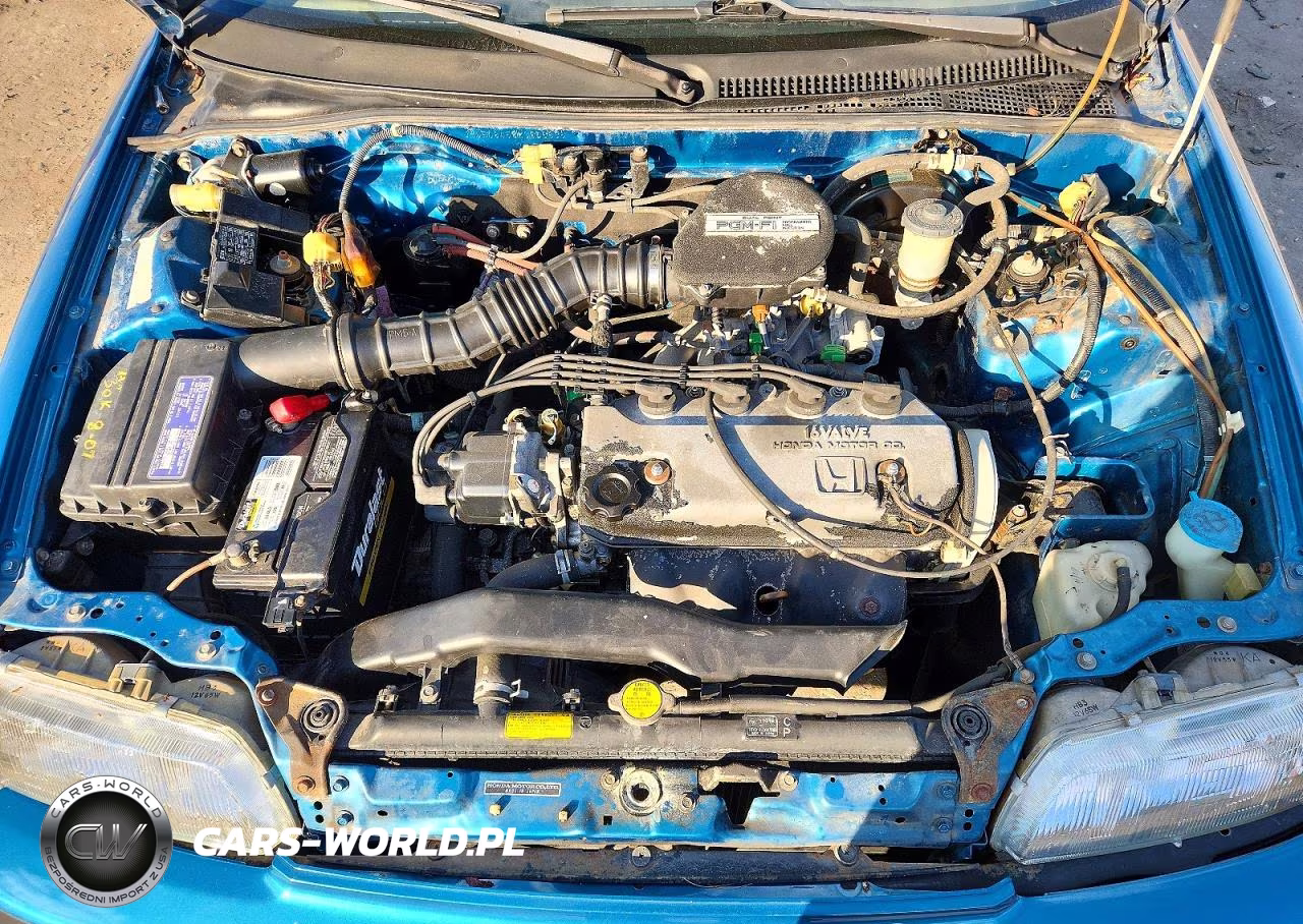 1990 Honda Civic Crx Dx VIN:JHMED8458LS006036 - 11
