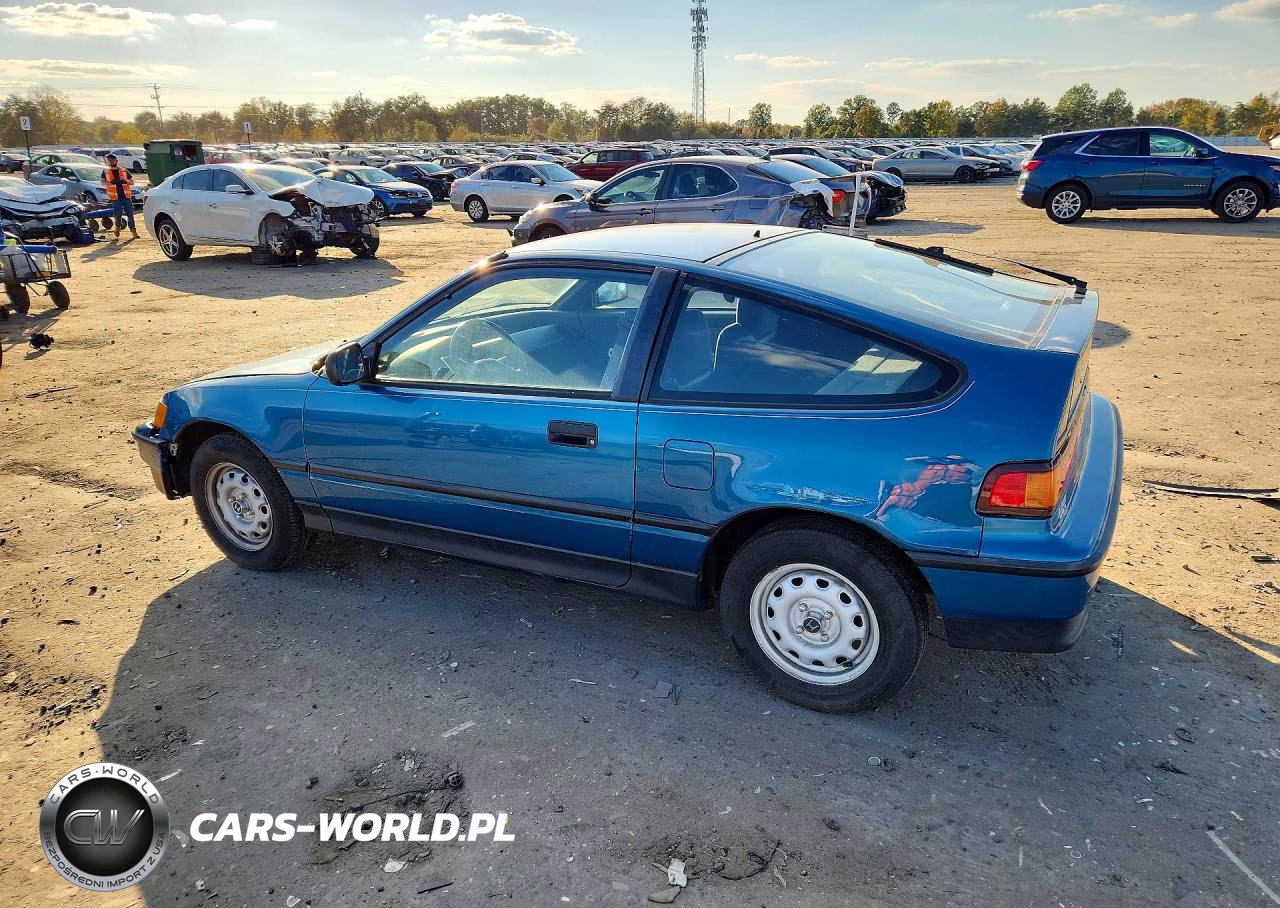 1990 Honda Civic Crx Dx VIN:JHMED8458LS006036 - 2