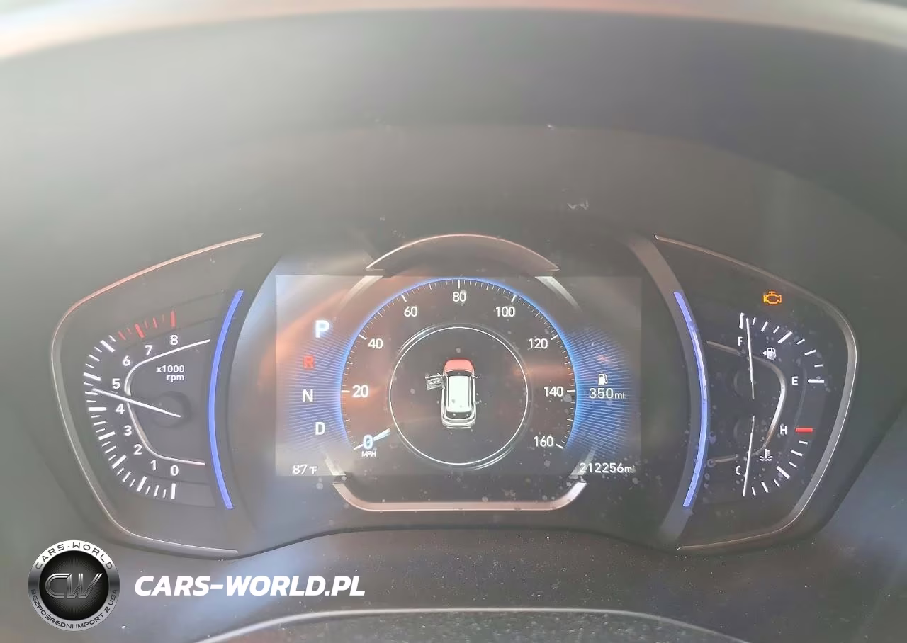 2019 Hyundai Santa Fe Sel 2.4L VIN:5NMS33AD7KH080807 - 9