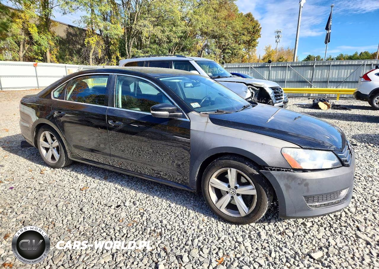 2014 Volkswagen Passat Se VIN:1VWBP7A39EC012155 - 4